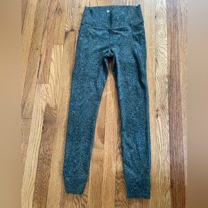 Green Speckled All in Motion Leggings